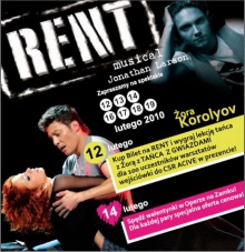 Kup bilet "Rent" - wygraj kurs tańca